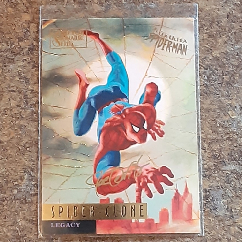 Fleer Ultra Spider-Man Gold Foil Signature Series
